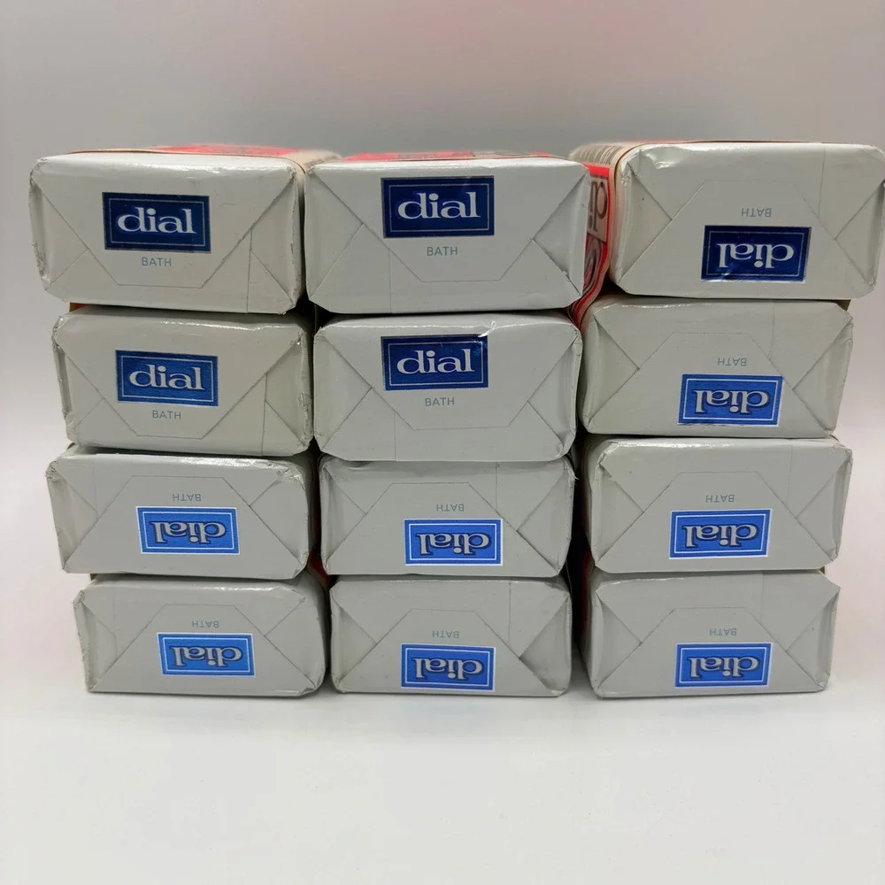 Vintage NOS Dial Bath Soap Bicentennial 6 Off 2-Pack Lot of‎ 6 NEW 5oz White Ad